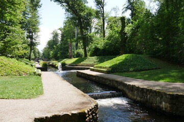 Ludwigsluster Kanal im Schlosspark Ludwigslust