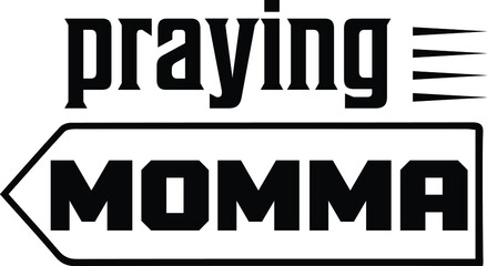 Praying Momma, Christian Vector File