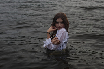 girl on the beach