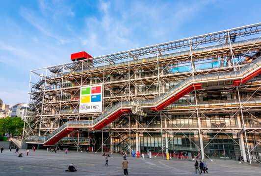 Centre Georges Pompidou in Paris, France