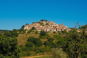Fototapeta na wymiar The historic medieval village of Semproniano in Grosseto Province, Tuscany, Italy 