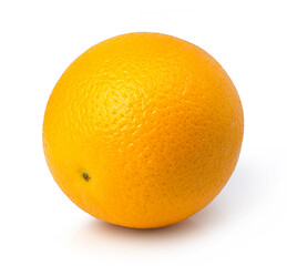 orange fruit isolated on white