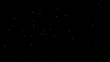 Night sky background with stars