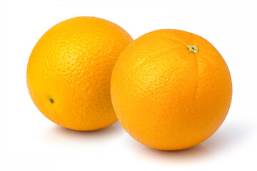 orange isolated on white background