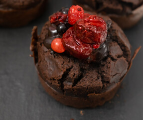Bakery dessert with brownies and cookies