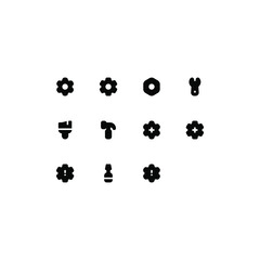 Tools Icon Set (Glyph)