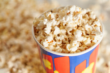 Delicious popcorn.