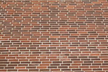 Red bricks texture