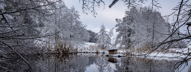 Winterträumereien am Teich 4