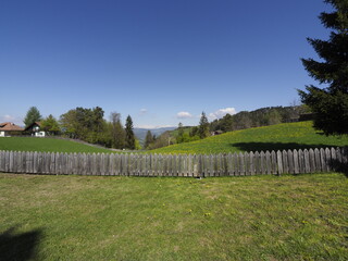 Obraz premium Landschaft in Oberbozen