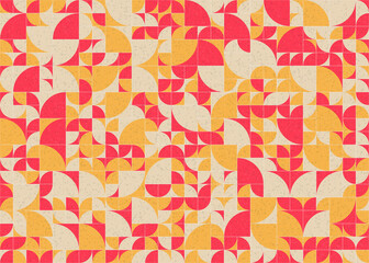 Abstract Geometric Pattern generative computational art illustration