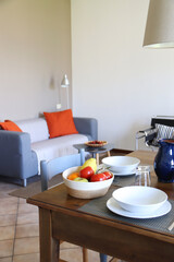 DETTAGLIO DI SALA DA PRANZO