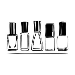 Set of nail polish