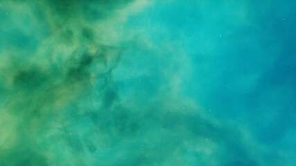 nebula gas cloud in deep outer space, science fiction illustrarion, colorful space background with stars 3d render
