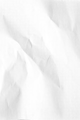 PAPIER FROISSÉ BLANC