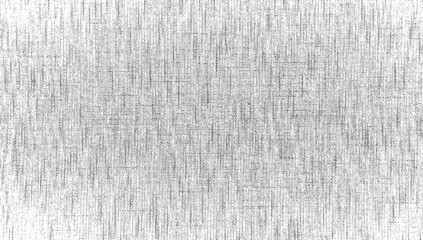 Vector fabric texture. Distressed texture of weaving fabric. Grunge background. Abstract halftone vector illustration. Overlay to create interesting effect and depth. Black isolated on white. EPS10.