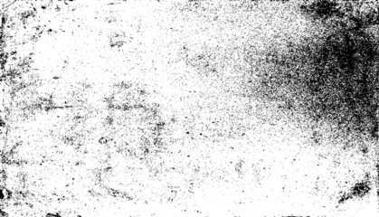 Rough black and white texture vector. Distressed overlay texture. Grunge background. Abstract textured effect. Vector Illustration. Black isolated on white background. EPS10