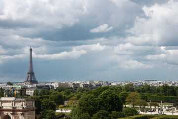 Fototapeta premium eiffel tower city