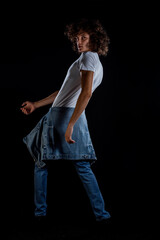 Cool fashionable guy