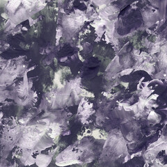 Modern contemporary acrylic background. Colorful texture made with a palette knife. Abstract painting on paper. Mess on the canvas.