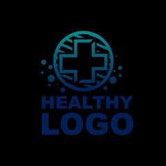 Medical Coat of Arms Logo Design Vector