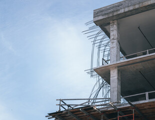 construction of a building