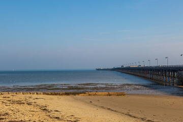 Ryde Beach and Pier on a Summers Morning