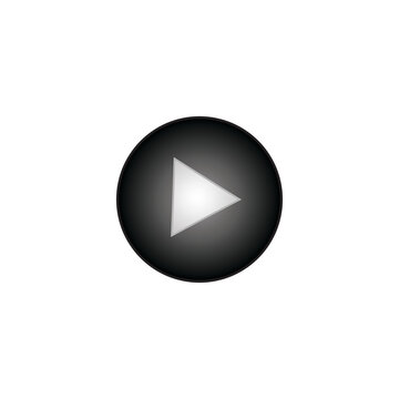 video player template. Vector on white background	