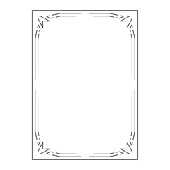 image, decorative ornamental frame, original design