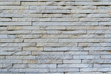 White brick wall. Texture of brick with white filling