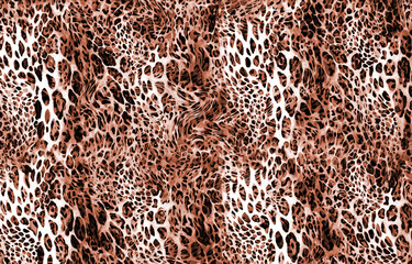 leopard skin texture	
