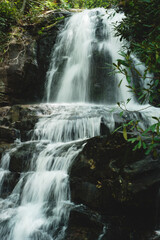 Fototapeta na wymiar Waterfall Portrait 