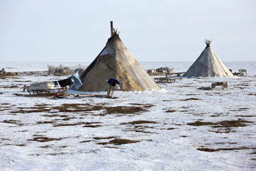 National dwellings of the peoples of the North of Yamal