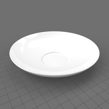 Round plate