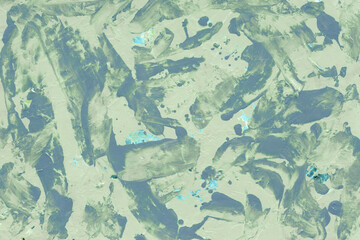 Modern contemporary acrylic background. Colorful texture made with a palette knife. Abstract painting on paper. Mess on the canvas.