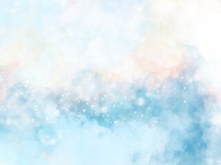 Bright pastel sparkling background. Glitter star dust. Defocused colorful design.