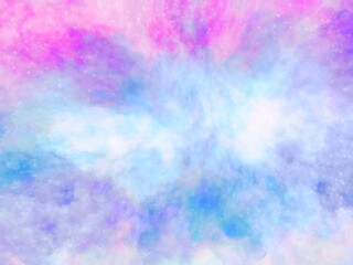 Bright pastel sparkling background. Glitter star dust. Defocused colorful design.