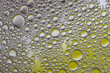 Abstract oil bubbles coloured background
