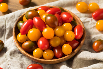 Raw Organic Heirloom Cherry Tomatoes