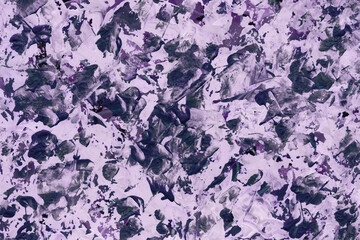 Modern contemporary acrylic background. Colorful texture made with a palette knife. Abstract painting on paper. Mess on the canvas.