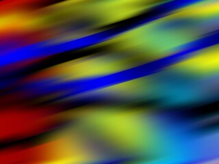 Yellow blue red abstract colorful background with waves
