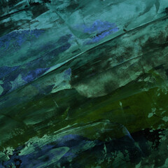 Modern contemporary acrylic background. Colorful texture made with a palette knife. Abstract painting on paper. Mess on the canvas.