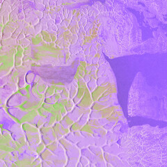 Modern contemporary acrylic background. Colorful texture made with a palette knife. Abstract painting on paper. Mess on the canvas.