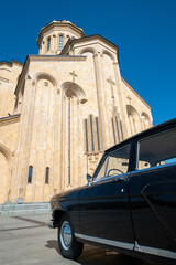 Fototapeta na wymiar Holy Trinity Cathedral of Tbilisi