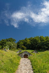 Gombos-hegyi pincesor in Hercegkut, UNESCO site, Great Plain, North Hungary