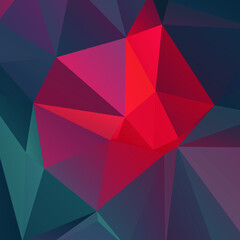 Fototapeta premium Abstract Color Polygon Background Design, Abstract Geometric Origami Style With Gradient