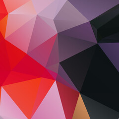 Abstract Color Polygon Background Design, Abstract Geometric Origami Style With Gradient