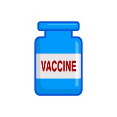 vector illustration of corona virus vaccine shape. modern and colorful design.