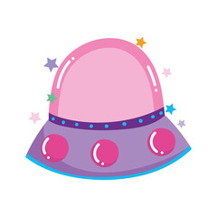 space ufo travel exploration adventure cartoon