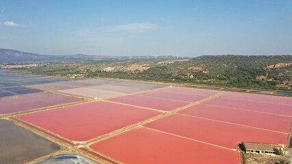 marais Salant et salines dans le sud de la France